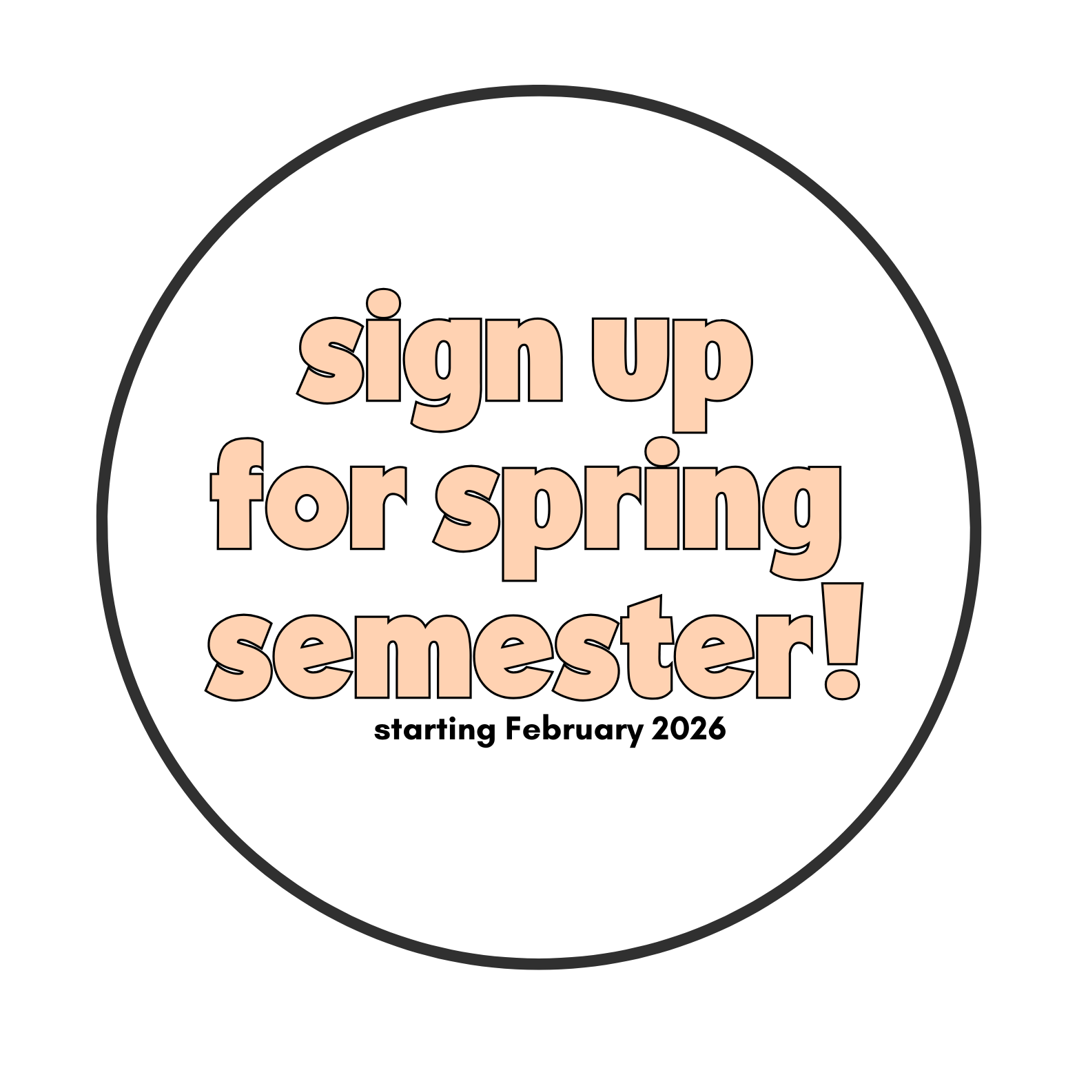 Spring Semester 2026